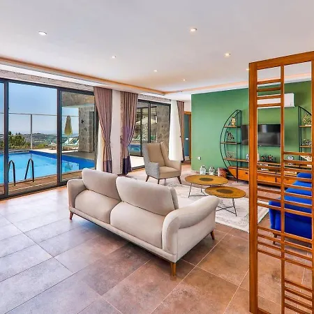 İslamlar 2 Bedroom Secluded With Private Pool Hot Tub Villa Kalkan