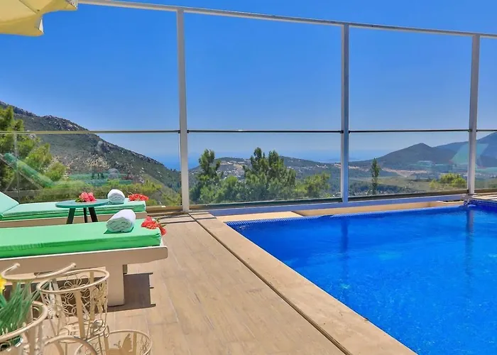 빌라 İslamlar 2 Bedroom Secluded With Private Pool Hot Tub 칼칸