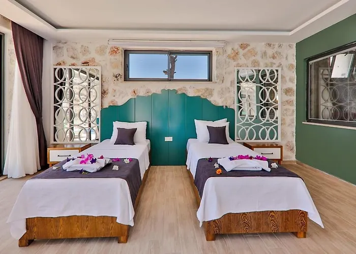 İslamlar 2 Bedroom Secluded With Private Pool Hot Tub * 칼칸
